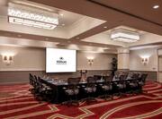 Ballroom With U-Shaped Meeting Tables