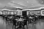 Tables and chairs in Shula's American Kitchen