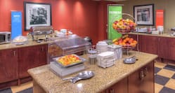 Breakfast Serving Area with Fresh Fruit