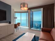 Panorama Suite with Sea View Living Room