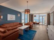 Suite Living Area with Sea View