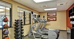 Fitness Center Free Weights and Cardio Equipment