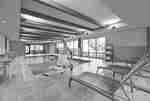 indoor swimming pool with seating