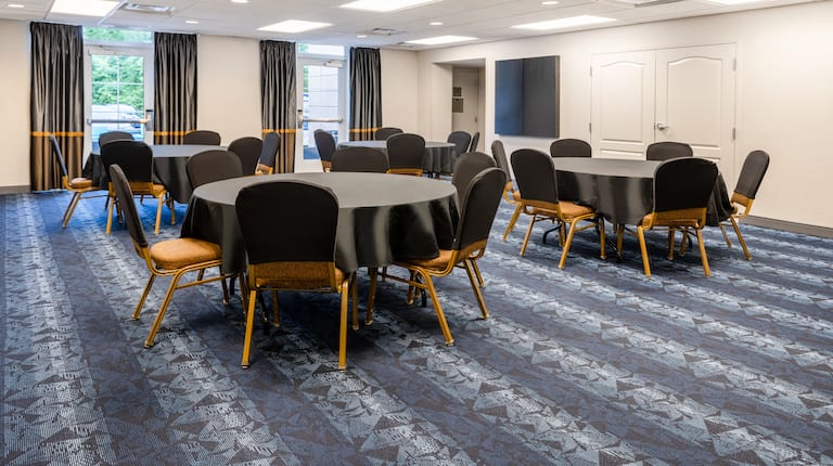 Our flexible meeting space is perfect for your next event