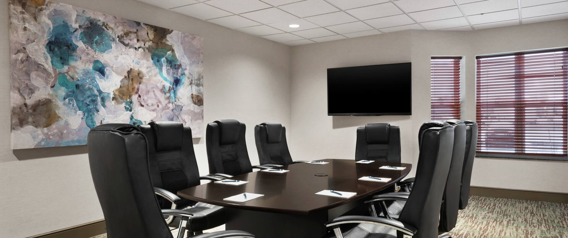 Meeting Room with Conference Table and Chairs