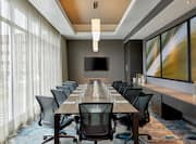 Boardroom with HDTV