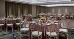 Ballroom Setup for a Wedding Reception