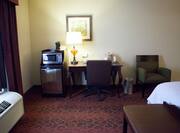 King Guest Room Work Desk and Amenities