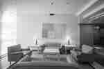Lounge Seating Area with Armchairs, Sofas and Coffee Table