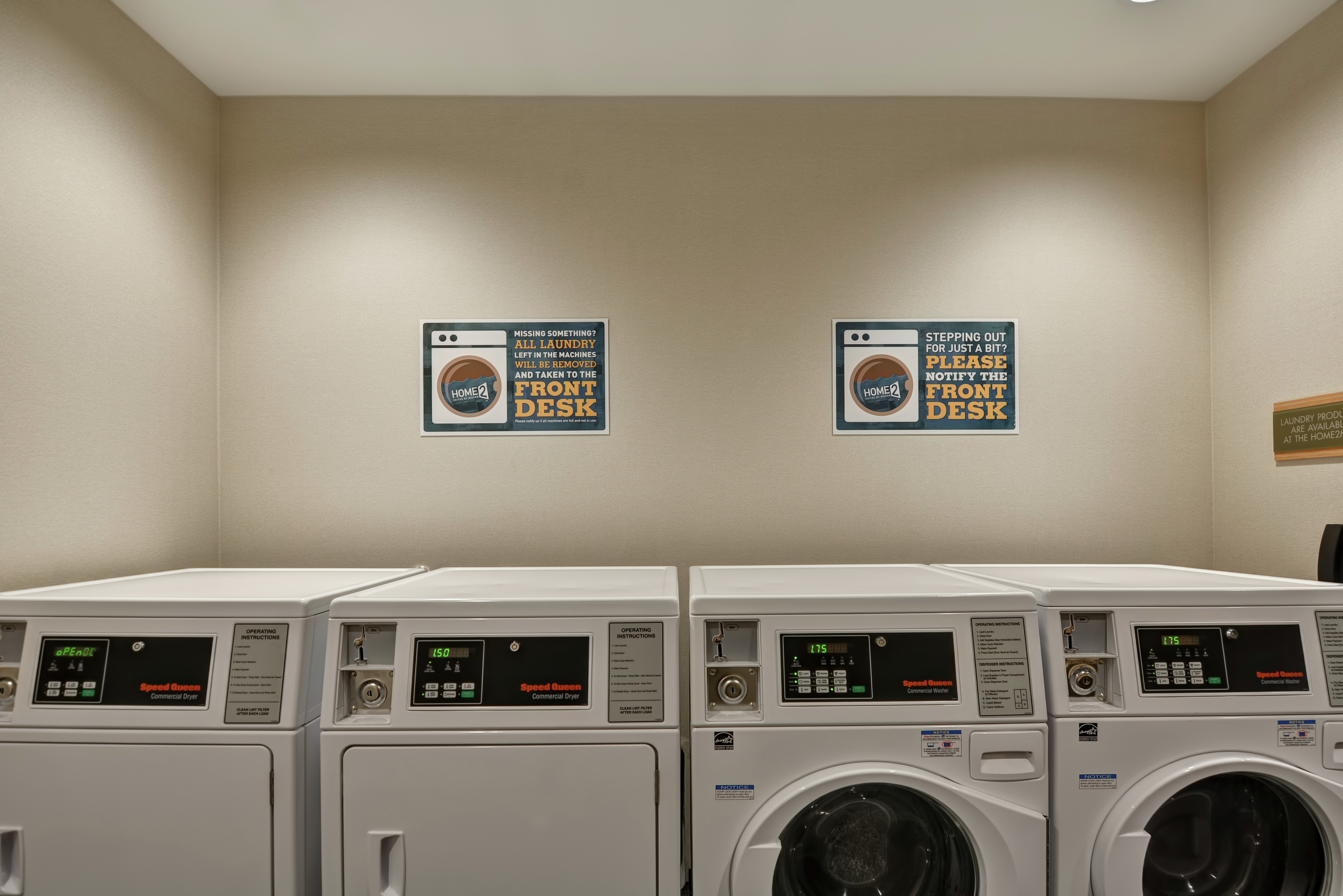 Coin Operated Laundry Machines