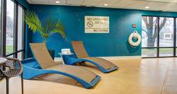 Indoor Pool Area - Lounge Chairs