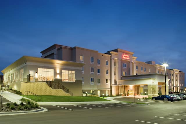 Hotel Exterior at Night