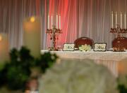 Ballroom Bride and Groom Table