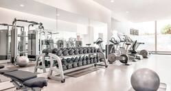 View of Fitness Center with Modern Equipment