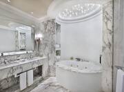 Royal Suite Bathroom with Separate Bathtub and Shower