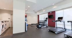Fitness Center With Laundry Area