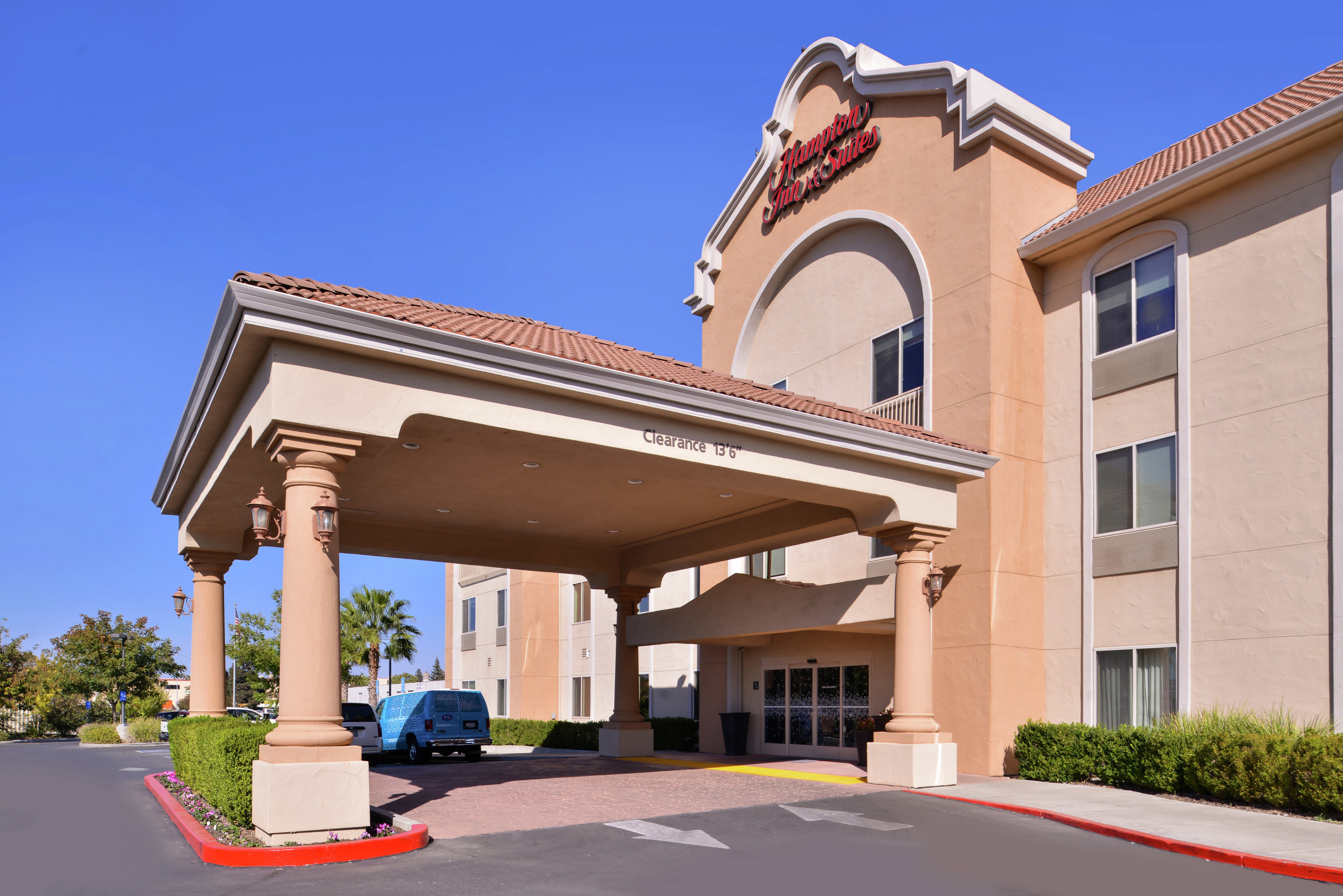 Daytime View of Hotel Exterior Entrance