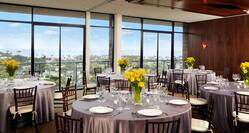 Starling Room  - Round Tables and Floor-to-Ceiling Windows