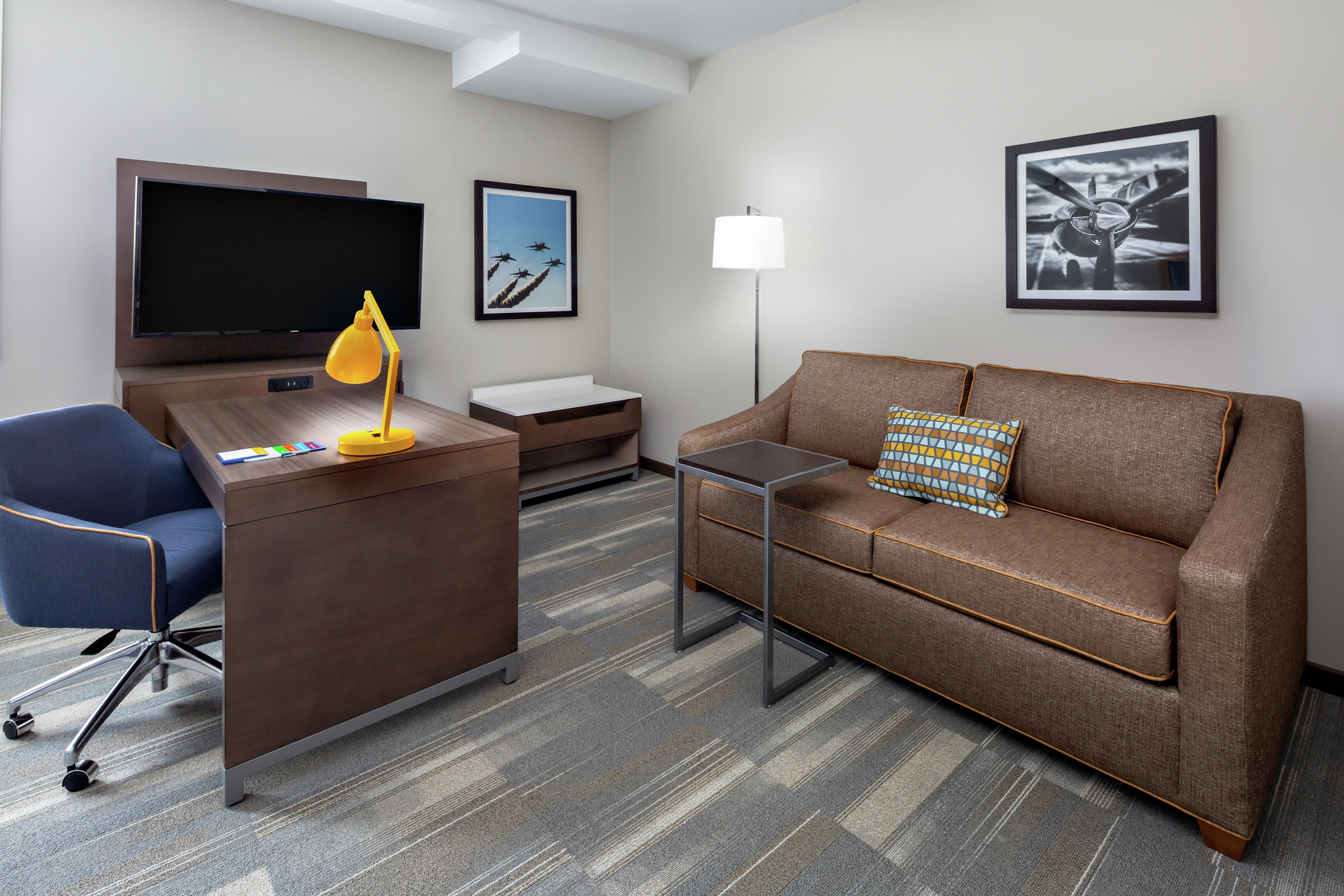 Accessible Suite Living Area