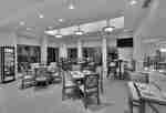 Hotel Breakfast Seating Area