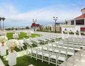 Wedding Ceremony with An Ocean View on Vista Terrace