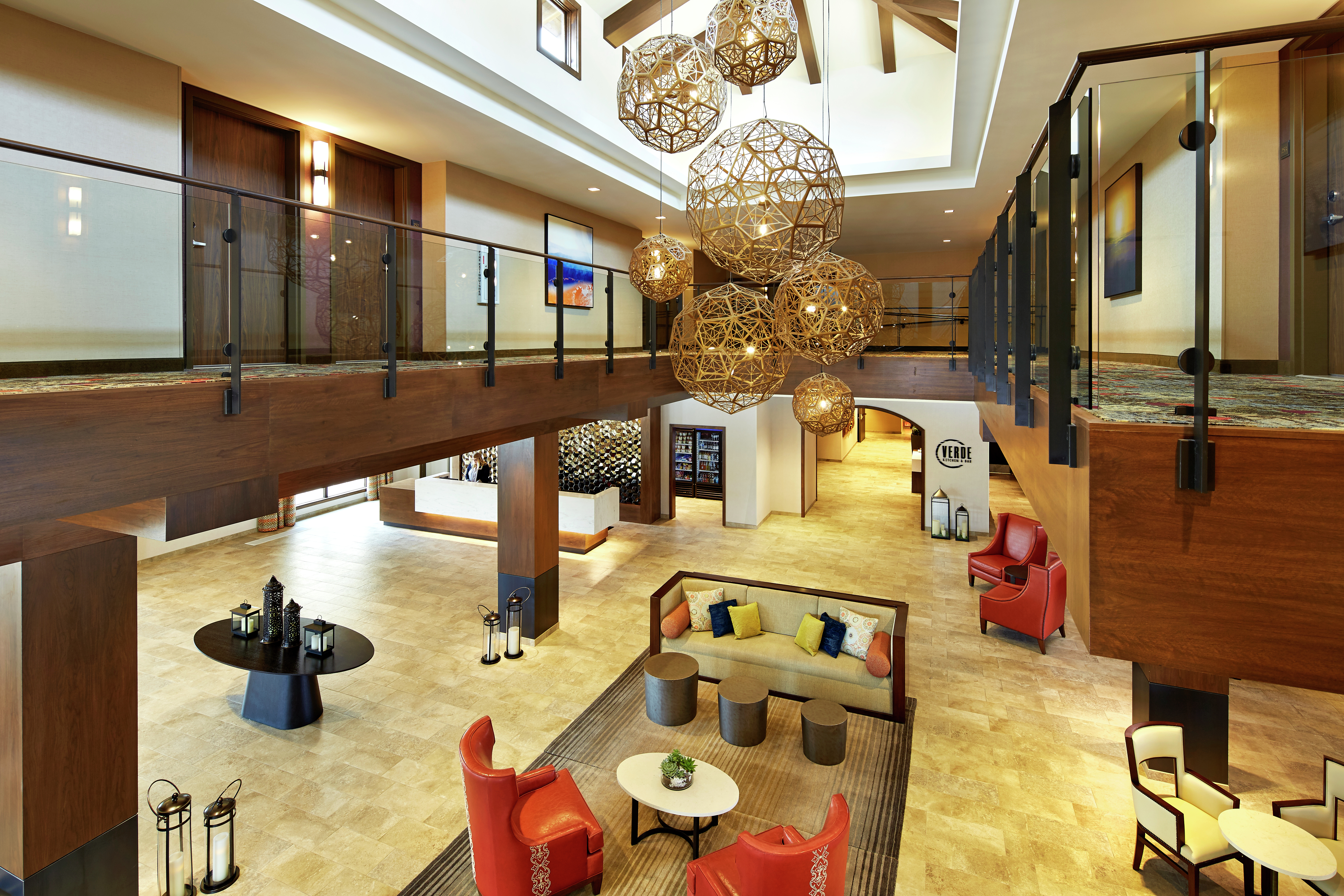 Aerial View of Lobby