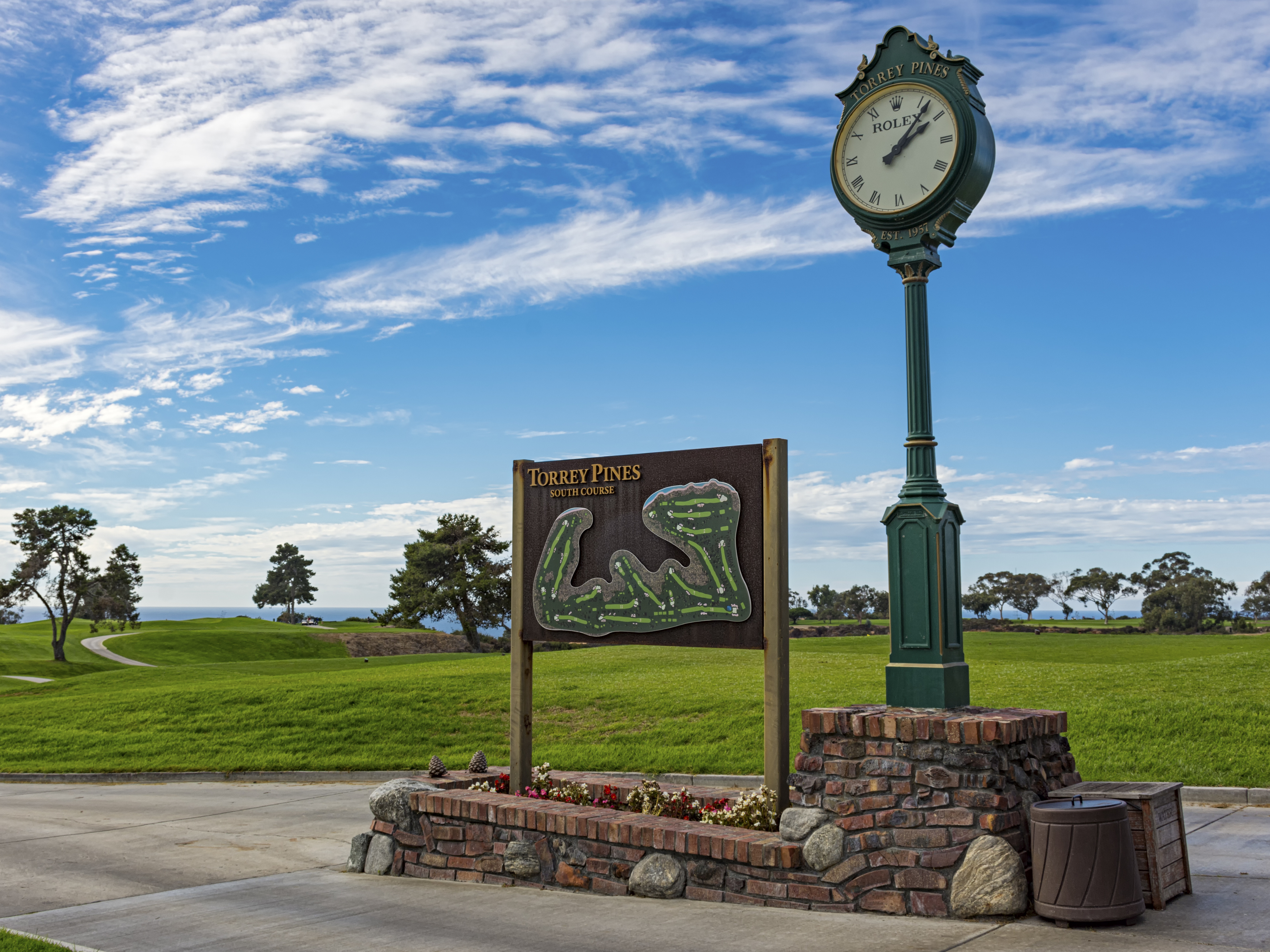 Torrey Pines Golf Sign