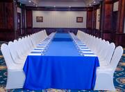 Meeting Room with Long Table and Chairs