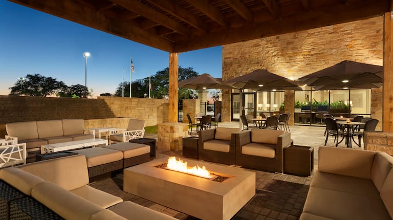 Patio with Firepit