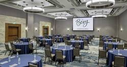The Bevy Hotel features The Menger Ballroom with state of the art technology and elegant finishes