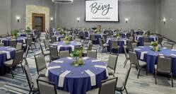 The Bevy Hotel features The Menger Ballroom with state of the art technology and elegant finishes