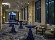 The Bevy Hotel features a 3,635 sq. ft. foyer with floor to ceiling windows facing Menger Creekside