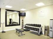 Fitness Center with Free Weights 