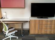 Suite Amenities such as Desk and TV