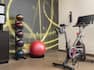 On-site fitness center with modern workout equipment