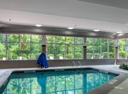 Enjoy our indoor heated pool