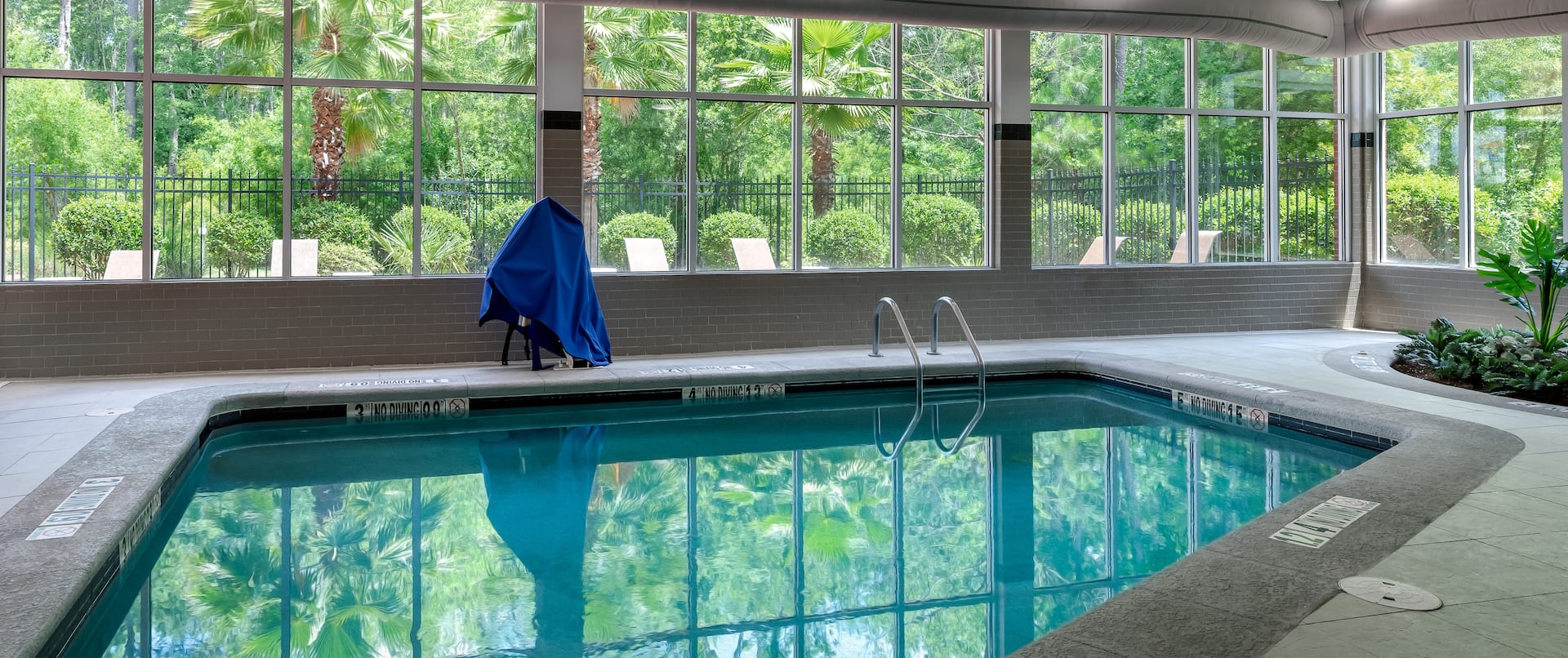 Enjoy our indoor heated pool