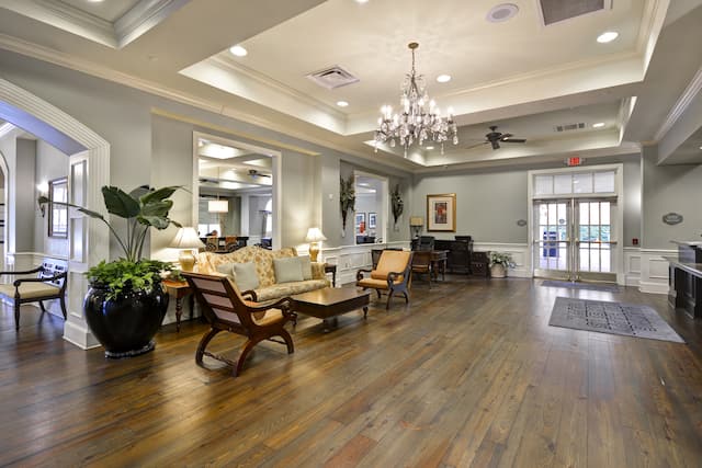 Lobby with Lounge Seating Area