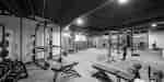 Fitness center with machines