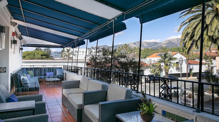 Outdoor Balcony, Lounge Area