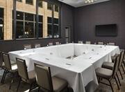 Meeting Room With Hollow Square Table