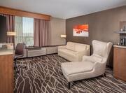 Lounge Area in Suite