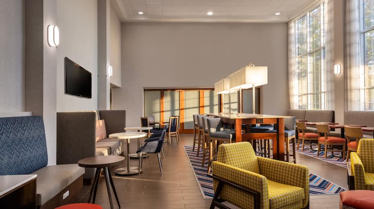 大堂,早餐用餐区