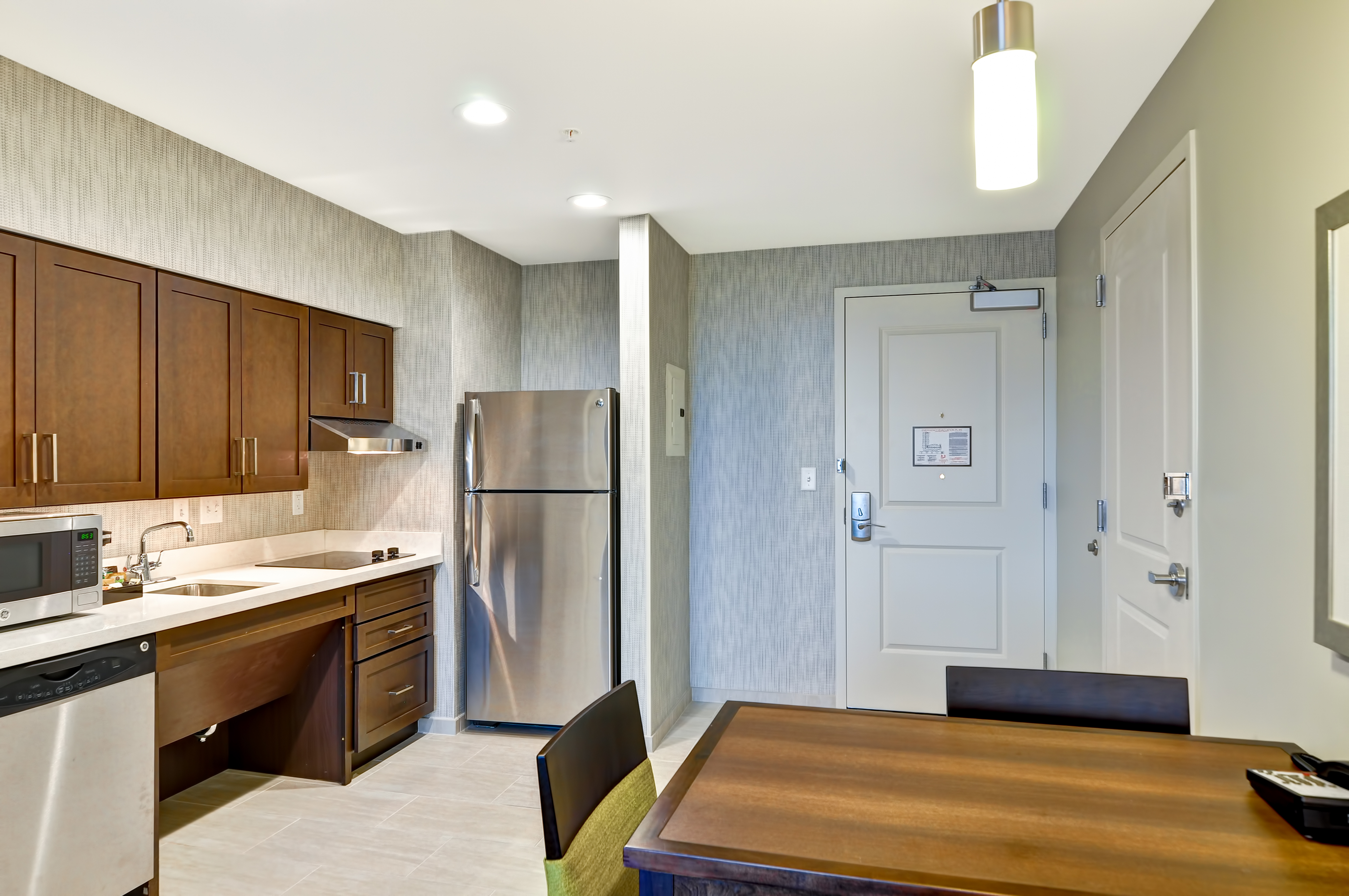 Accessible Suite Kitchen and Dining Table