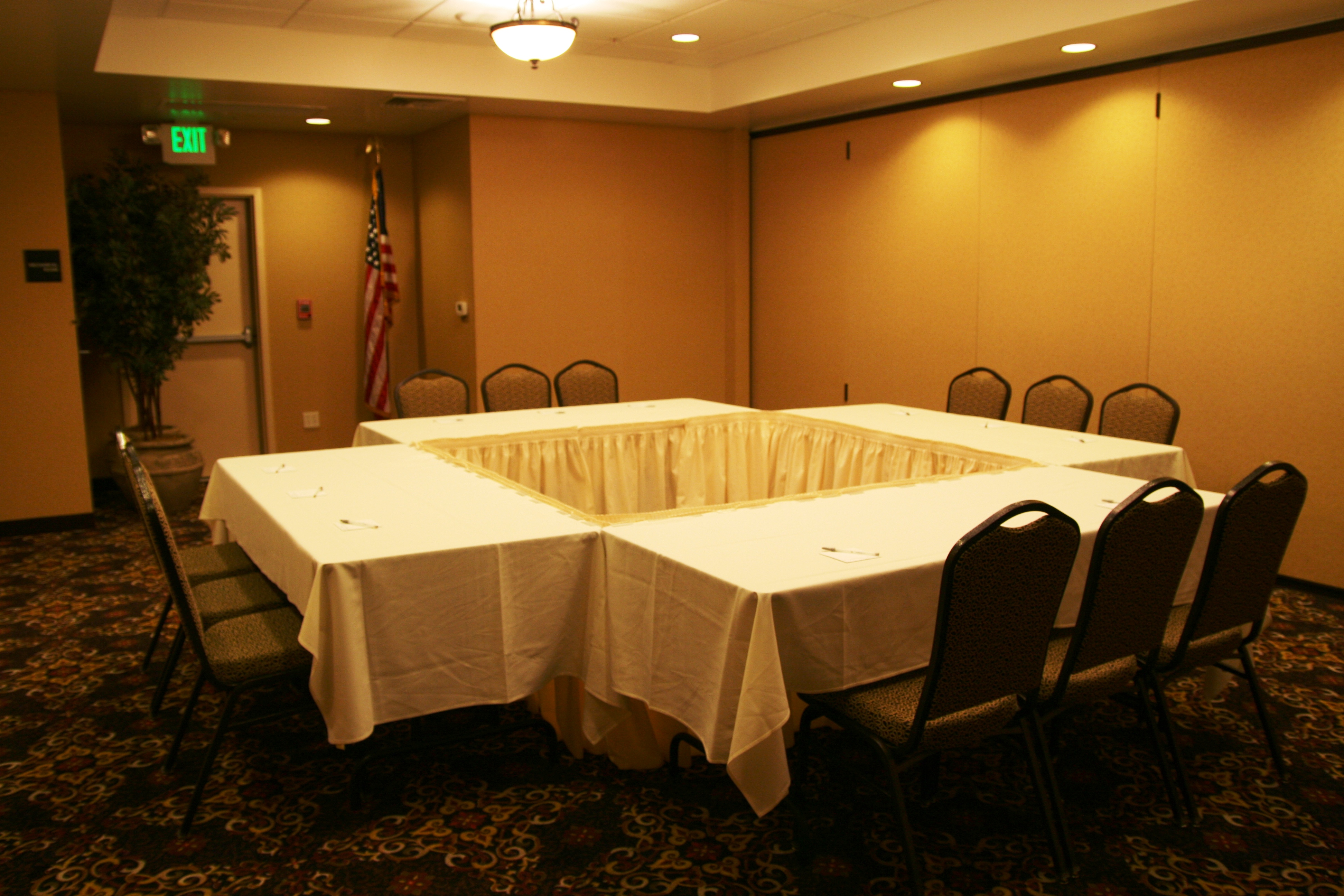 Meeting Room, Hollow Square Set-up