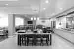 BLVD Kitchen and Bar Breakfast Setup With View of Kitchen