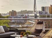 Our 7th floor veranda offers some of the best views in Seattle