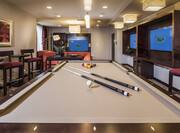 Pool Table in Parlor Room