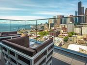 Waterfront views from a Penthouse Suite