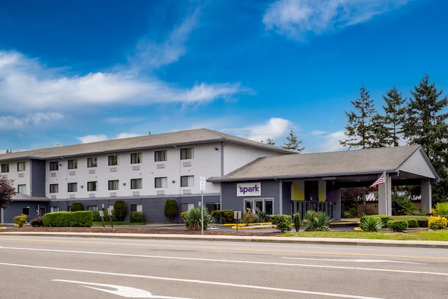 daytime exterior showing side of building